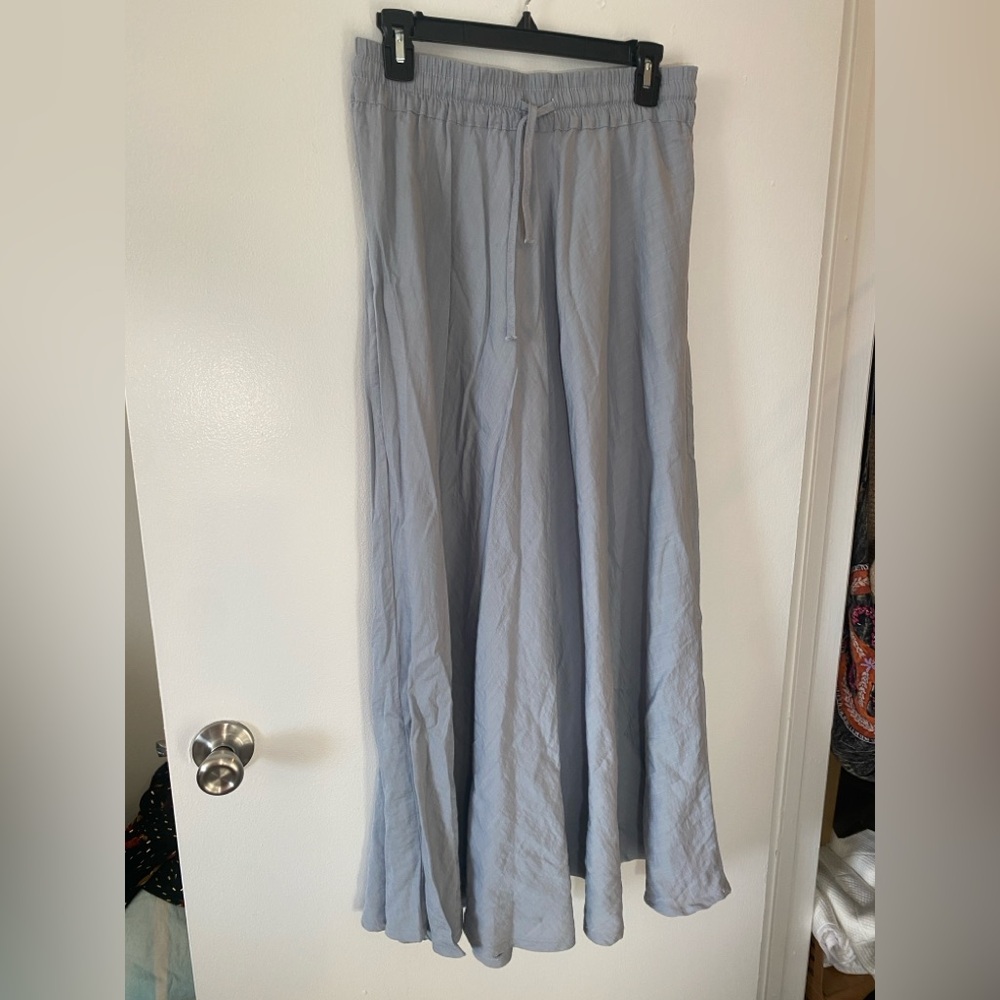 Meli Grey blue Pullone skirt size M